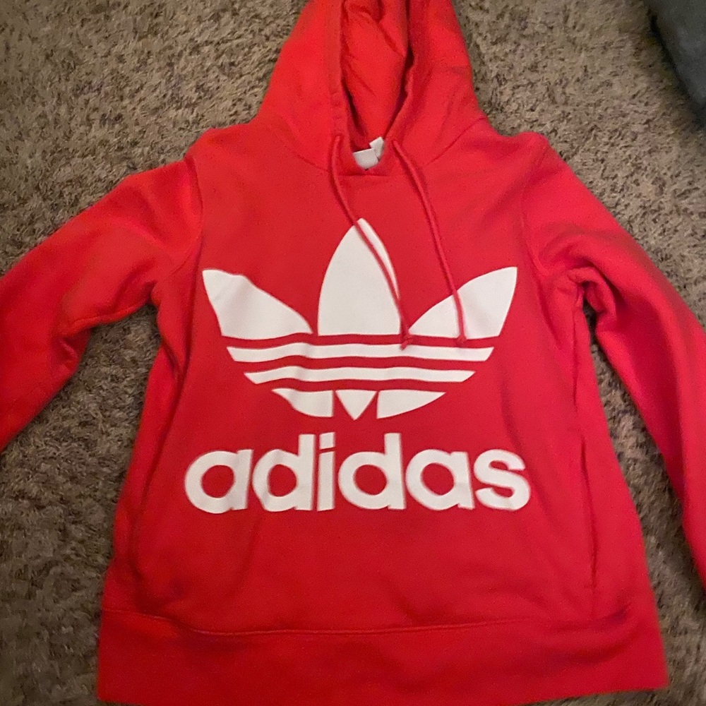 Adidas pink hoodie